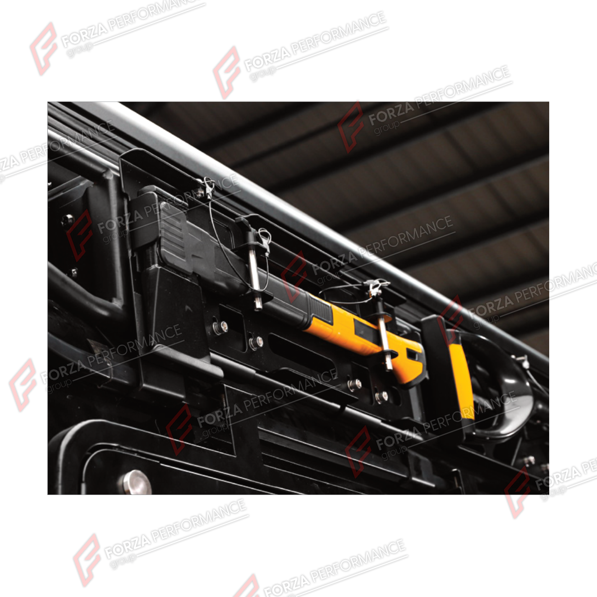 HATCHET AXE HOLDER FOR ROOF RACK BAR LUGGAGE for MERCEDES-BENZ G-CLASS W463 2008 - 2018

Set includes:
Hatchet Axe Holder For Roof Rack Bar Luggage

Material: Plastic

NOTE: Professional installation is required.