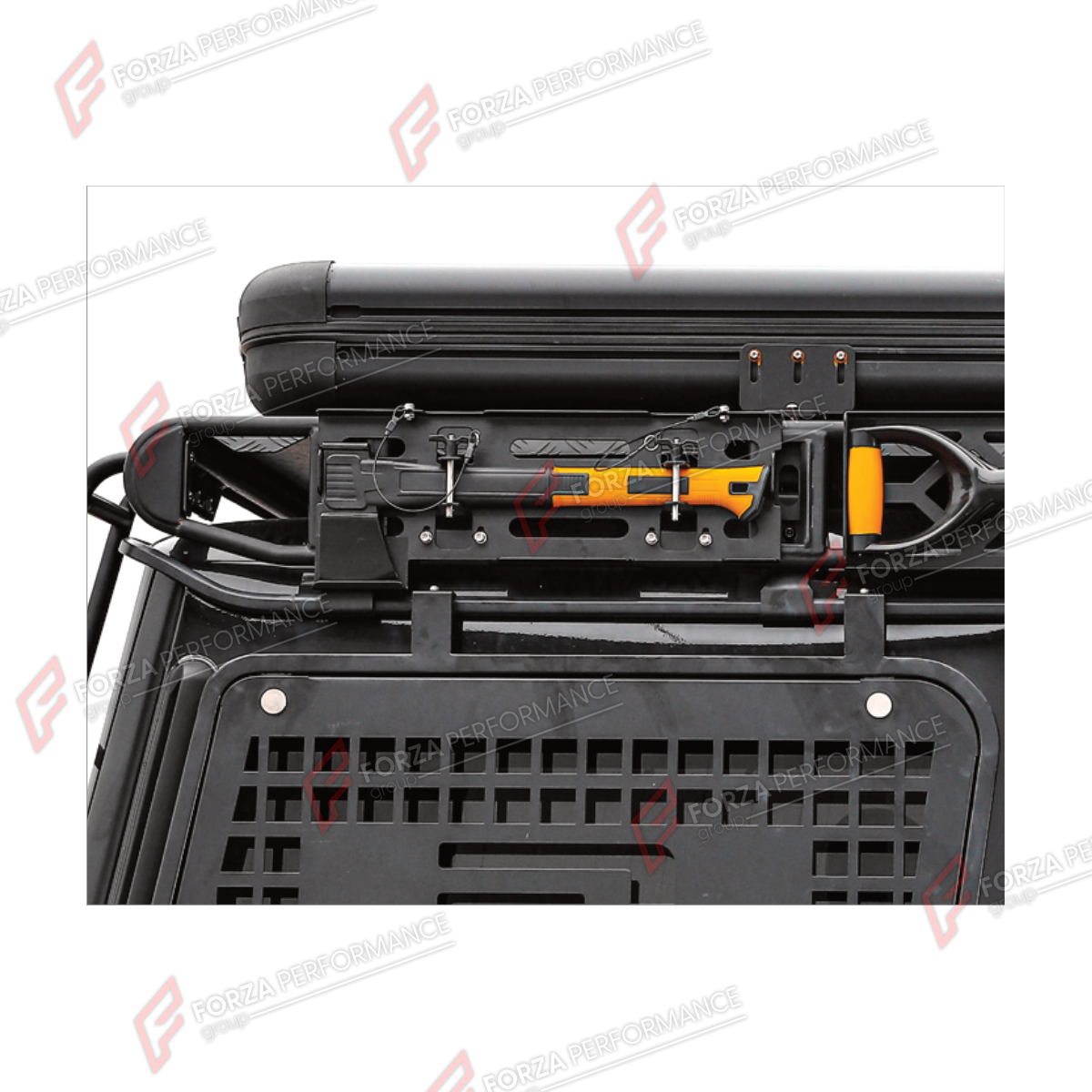 HATCHET AXE HOLDER FOR ROOF RACK BAR LUGGAGE for MERCEDES-BENZ G-CLASS W464 2019 - 2024

Set includes:
Hatchet Axe Holder For Roof Rack Bar Luggage

Material: Plastic

NOTE: Professional installation is required.