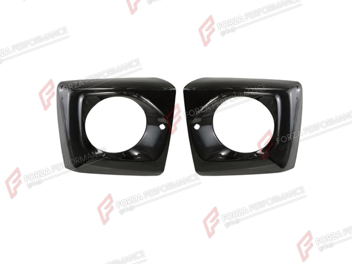 HEADLIGHT COVERS for MERCEDES-BENZ G-CLASS W465 G63 2025+ FORZA PERFORMANCE custom fit Shark Style

Set includes:
Headlight Covers

Material: Plastic

NOTE: Professional installation is required.