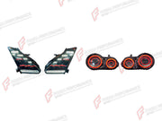 HEADLIGHTS AND TAIL LIGHTS for NISSAN GT-R R35 2007 - 2023

Set includes:
Headlights
Tail Lights

Material: Plastic
