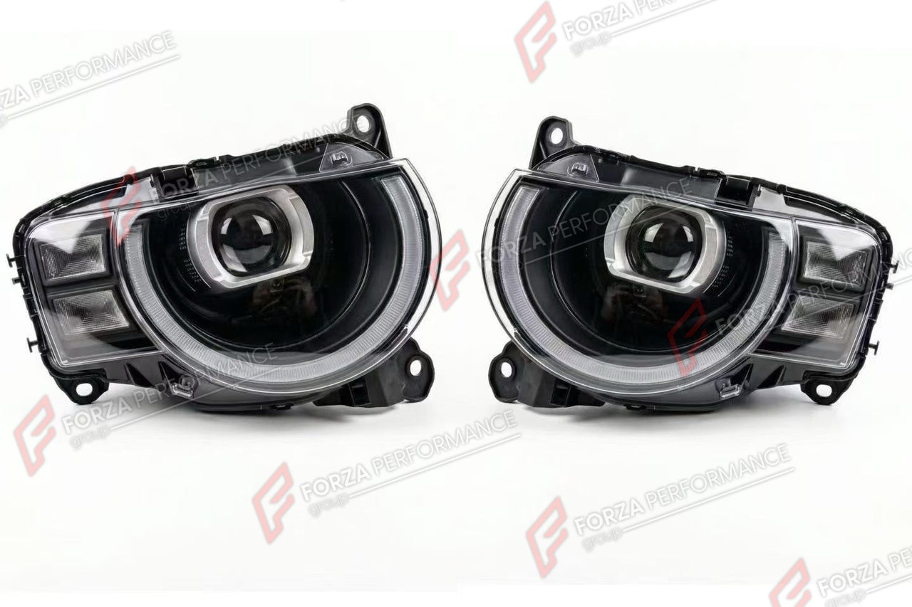 HEADLIGHTS for LAND ROVER DEFENDER L663 2020 - 2025 Forza Performance custom fit buy facelift 2026 upgrade headlights style design