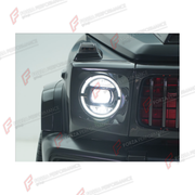 HEADLIGHTS for MERCEDES-BENZ G-CLASS W464 G63 G350 G350D G400D G500 G550 2019 - 2024

Set includes:
Headlights

Material: Plastic

NOTE: Professional installation is required.