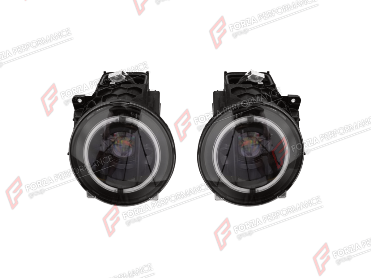 HEADLIGHTS for MERCEDES-BENZ G-CLASS W465 G63 G450D G500 G550 2025+ FORZA PERFORMANCE custom fit Hella

Set includes:
Headlights

Material: Plastic

NOTE: Professional installation is required.
