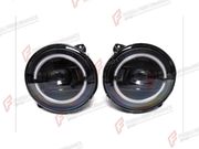 HEADLIGHTS for MERCEDES-BENZ G-CLASS W465 G63 G450D G500 G550 2025+ FORZA PERFORMANCE custom fit DarkNight

Set includes:
Headlights

Material: Plastic

NOTE: Professional installation is required.