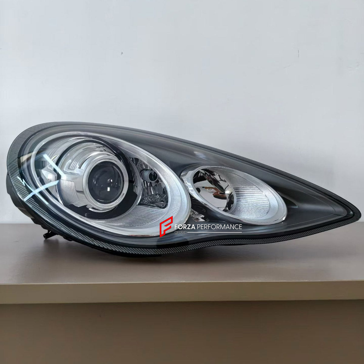 HEADLIGHTS for PORSCHE PANAMERA G1 970 970.1 2010 - 2013 FORZA PERFORMANCE custom fit OEM Style

Set includes:
Headlights

Material: Plastic

NOTE: Professional installation is required.