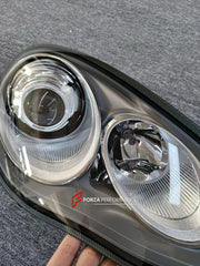 HEADLIGHTS for PORSCHE PANAMERA G1 970 970.1 2010 - 2013 FORZA PERFORMANCE custom fit OEM Style

Set includes:
Headlights

Material: Plastic

NOTE: Professional installation is required.