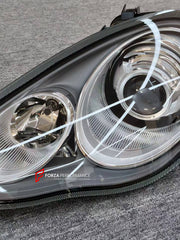 HEADLIGHTS for PORSCHE PANAMERA G1 970 970.1 2010 - 2013 FORZA PERFORMANCE custom fit OEM Style

Set includes:
Headlights

Material: Plastic

NOTE: Professional installation is required.