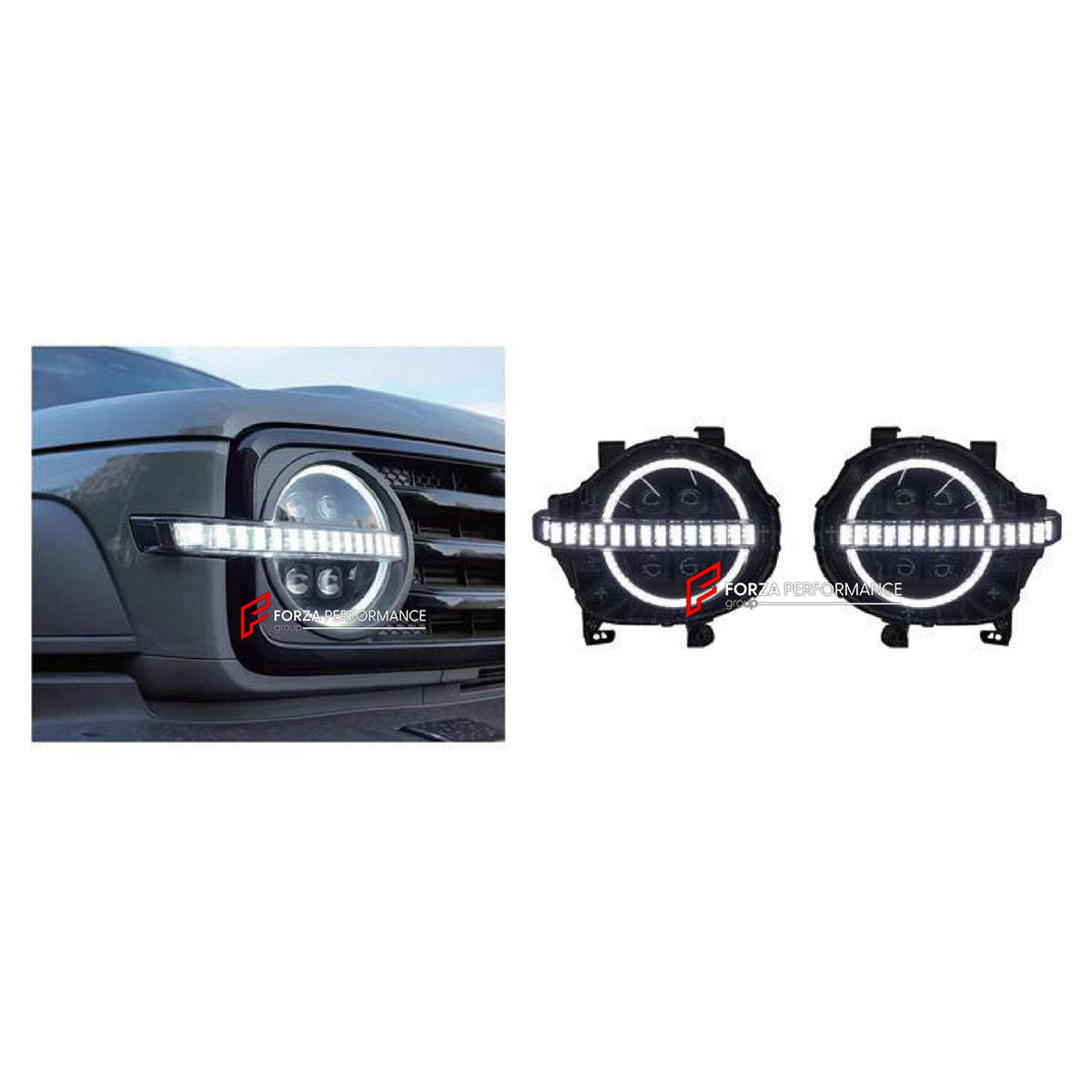 HEADLIGHTS for TANK 300 2020+ FORZA PERFORMANCE custom fit Matrix Style

Set includes:
Matrix Headlights

Material: Plastic

NOTE: Professional installation is required.