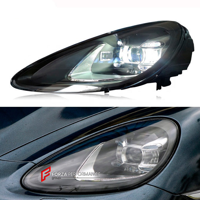 HEADLIGHTS upgrade for PORSCHE CAYENNE E2 958.1 2011 - 2014 to CAYENNE 9Y0.1 2019 - 2023