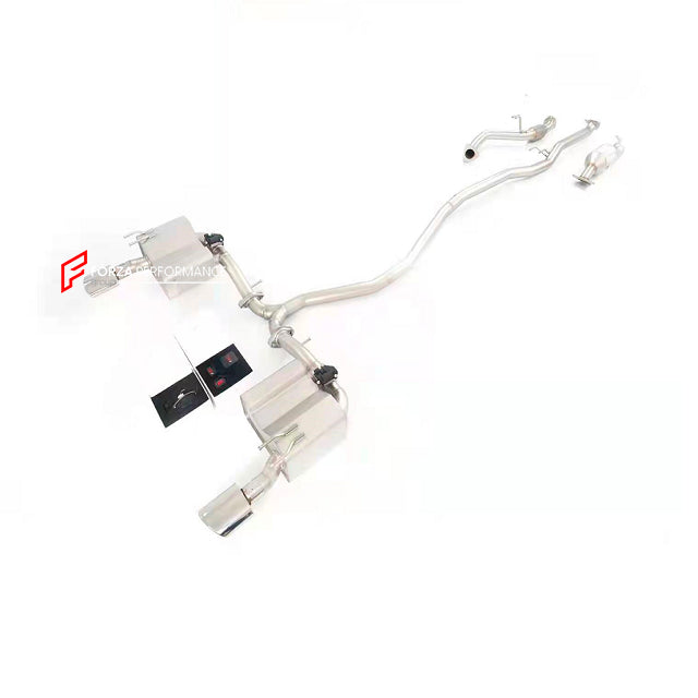 VALVED EXHAUST CATBACK MUFFLER for Honda Civic XI