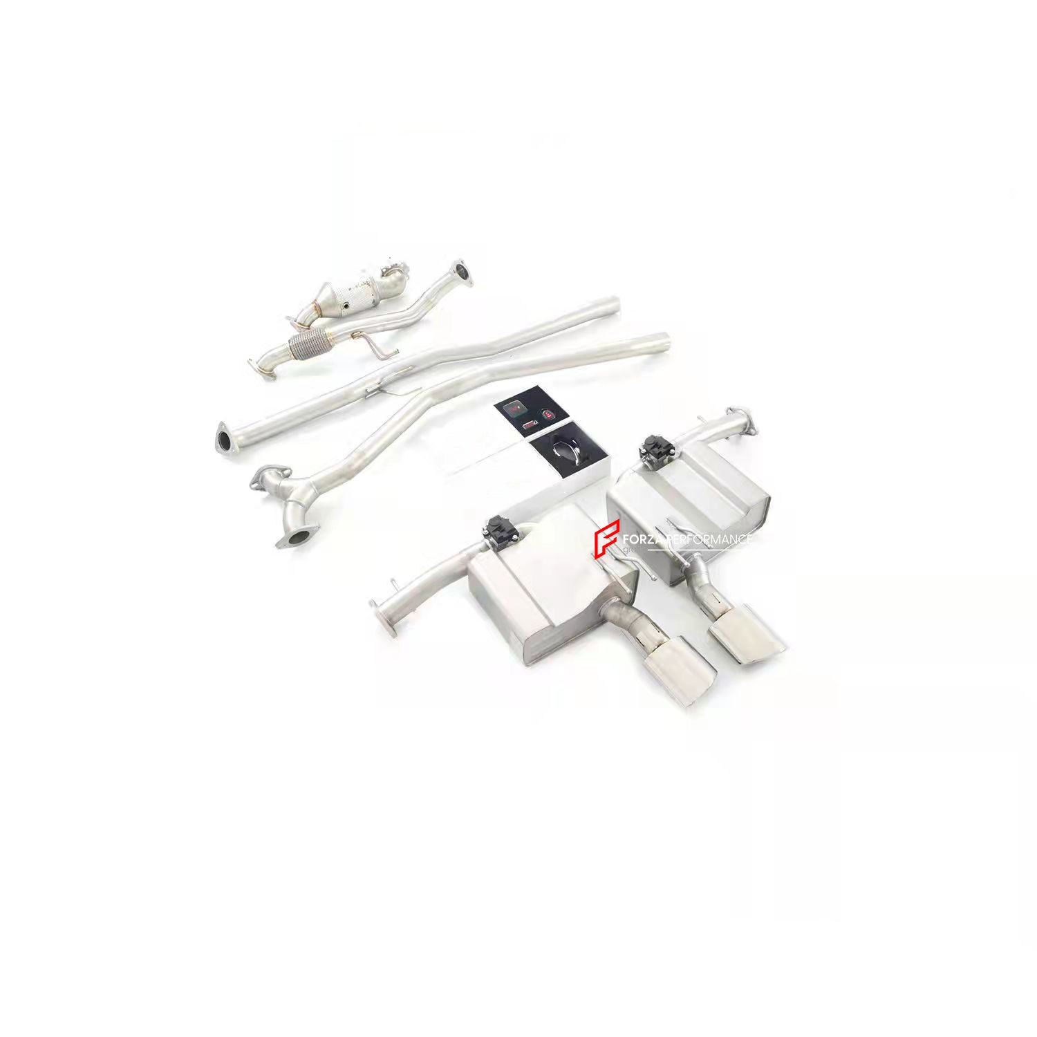 VALVED EXHAUST CATBACK MUFFLER for Honda Civic XI