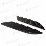 HOOD BONNET VENT COVERS for LAND ROVER DEFENDER 90 110 130 L663 2020+
Set includes:

Hood Bonnet Vent Covers

NOTE: Professional installation is required.