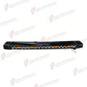 HOOD PROTECTOR BUG DEFLECTOR WITH LED for TOYOTA LAND CRUISER 250 PRADO LC250 J250 2024+ Forza Performance custom fit buy black LED bonnet guard bonnet protector style