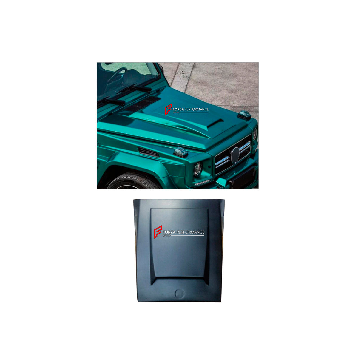 HOOD SCOOP TRIM COVER for MERCEDES-BENZ G-CLASS W463 2008 - 2018

Set includes:
Hood Scoop Trim Cover

Material: Plastic

NOTE: Professional installation is required.