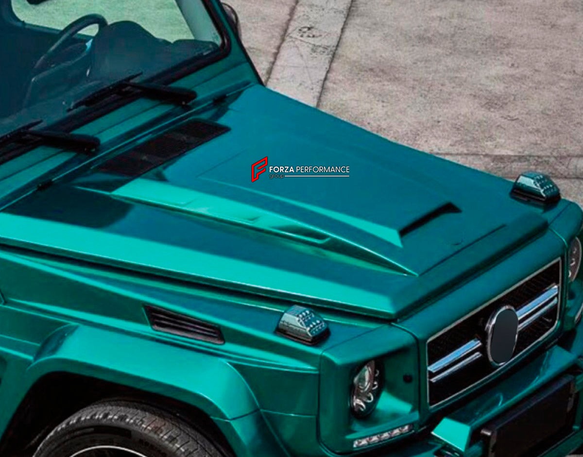 HOOD SCOOP TRIM COVER for MERCEDES-BENZ G-CLASS W463 2008 - 2018

Set includes:
Hood Scoop Trim Cover

Material: Plastic

NOTE: Professional installation is required.