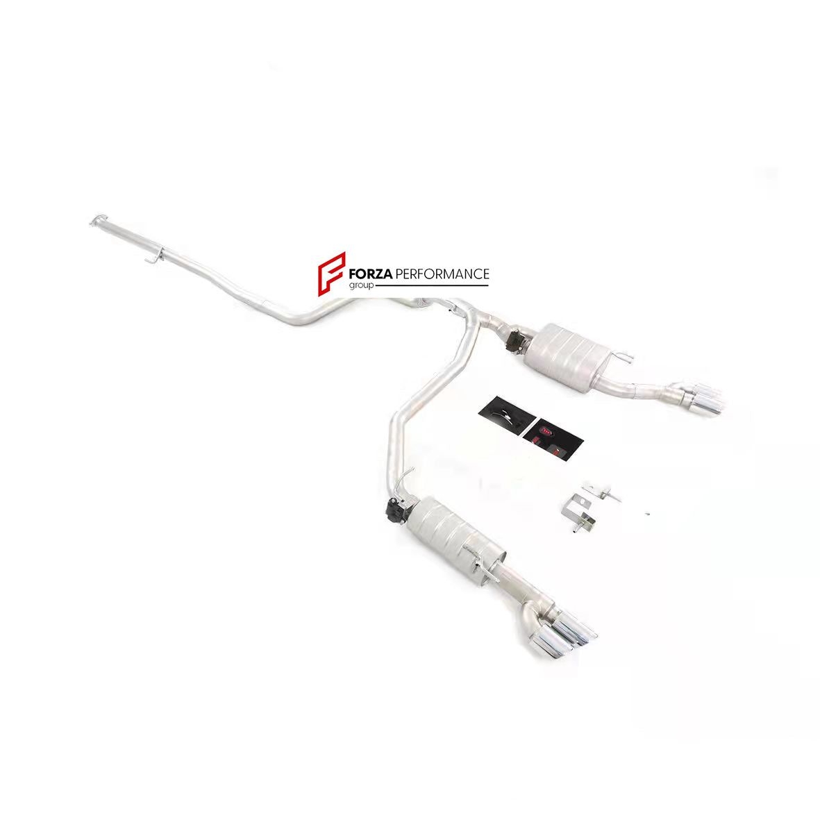 VALVED EXHAUST CATBACK MUFFLER for Hyundai Elantra VI AD 1.4T