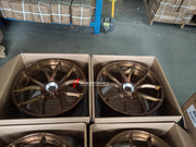 FORGED WHEELS RIMS FOR AUDI R10 2027 Forza Performance custom fit buy OEM Koenigsegg CCGT1 Bronze style design wheels