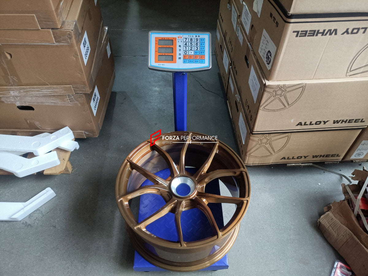 FORGED WHEELS RIMS FOR AUDI R10 2027 Forza Performance custom fit buy OEM Koenigsegg CCGT1 Bronze style design wheels