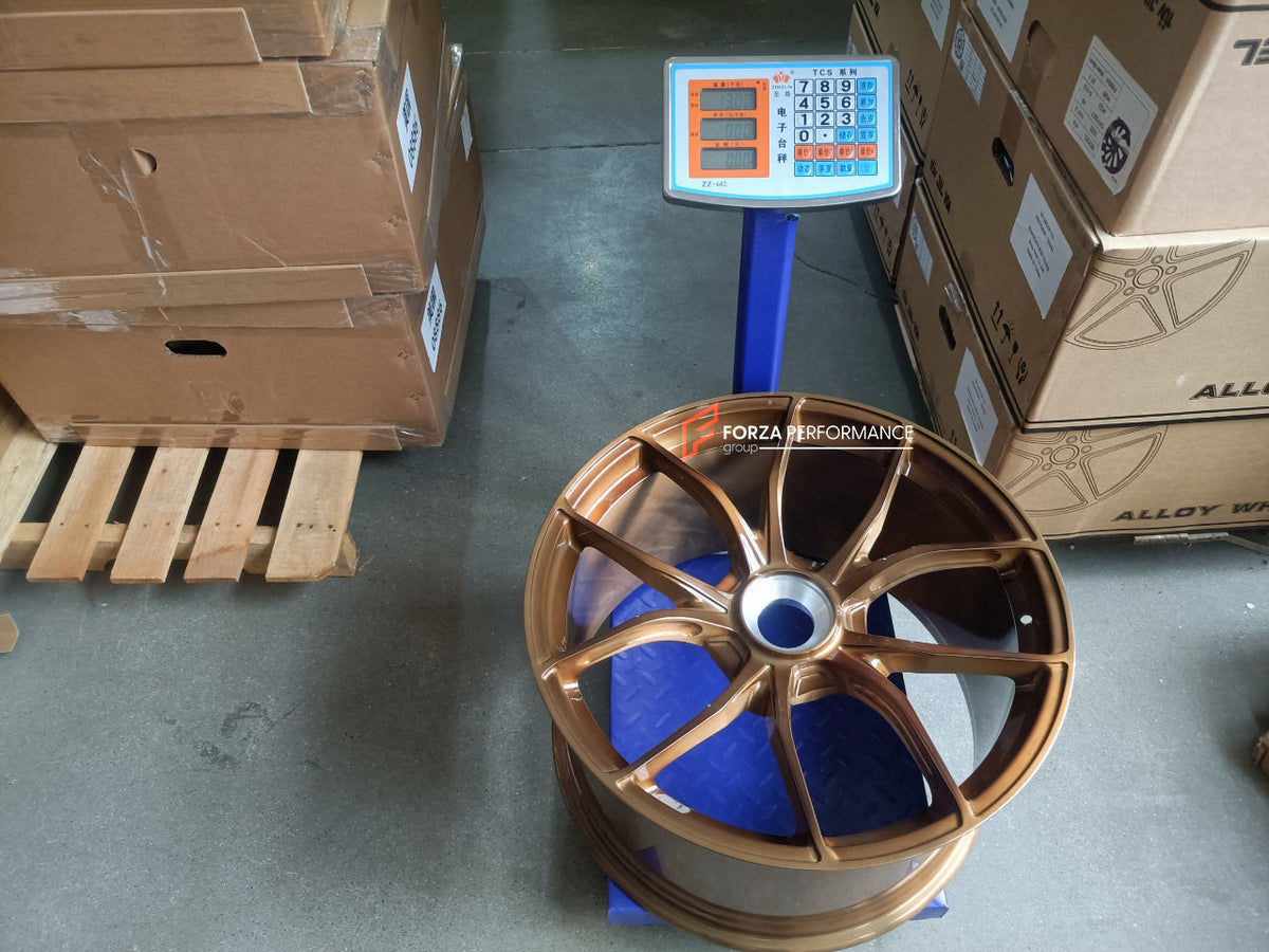 FORGED WHEELS RIMS FOR AUDI R10 2027 Forza Performance custom fit buy OEM Koenigsegg CCGT1 Bronze style design wheels