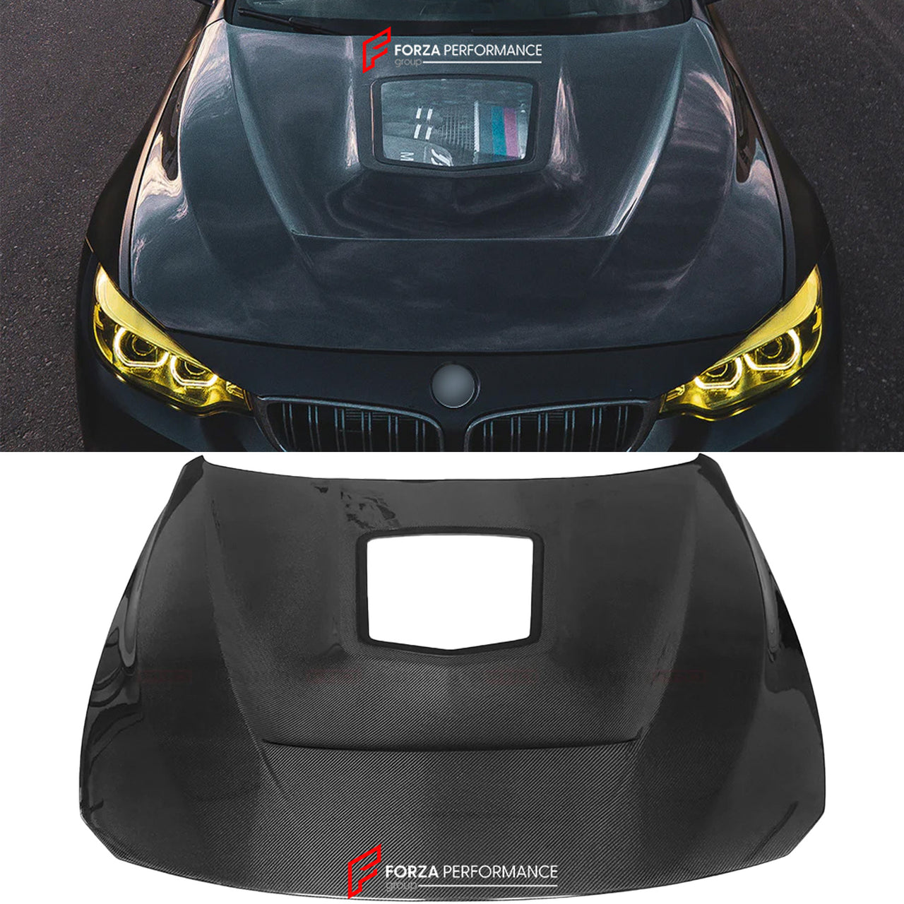 IMP PERFOMANCE CARBON FIBER HOOD BONNET for BMW M3 F80 M4 F82/F83 2014 - 2019