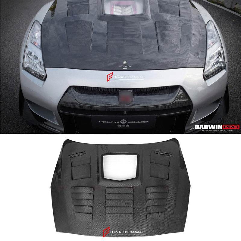 IMP PERFOMANCE CARBON FIBER HOOD BONNET for NISSAN GTR R35 2008 - 2016