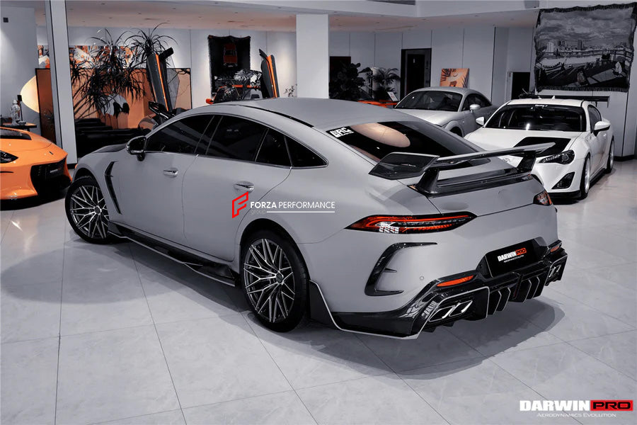 IMP PERFORMANCE CARBON WIDE BODY SOFT KIT for MERCEDES BENZ GT43 GT50 GT53 GT63S AMG X290 NWB 2018 - 2024

Set includes:

Front Bumper
Front Fenders
Hood

Side Skirts
GT Wing Spoiler
Rear Bumper with Rear Diffuser

Material: Carbon

NOTE: Professional installation is required


Why “Contact Us for Pricing”?

We don’t display fixed prices because our goal is to offer you the most competitive deal possible. Product costs often decrease over time, and by requesting a quote, you’ll receive our most up-to-date p
