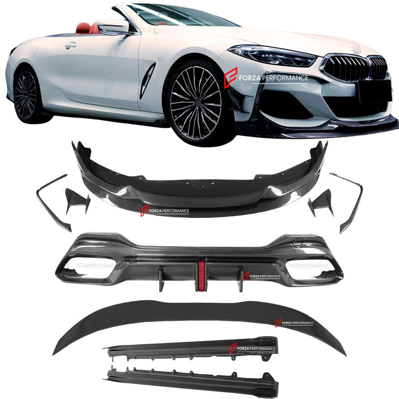 IMP PERFORMANCE CARBON WIDE BODY SOFT KIT for BMW 8 SERIES 2018 - 2022