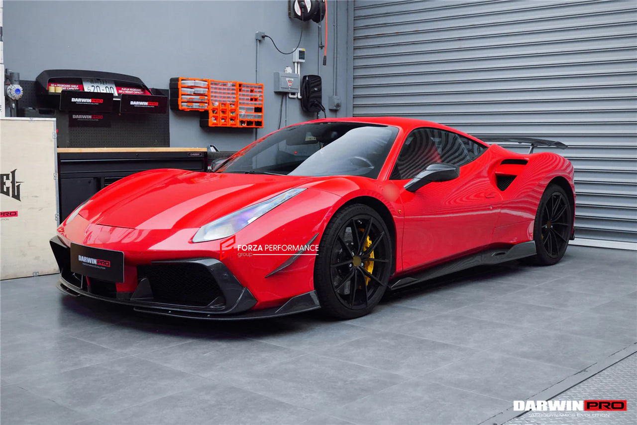 IMP PERFORMANCE CARBON WIDE BODY SOFT KIT for FERRARI 488 GTB SPIDER 2015&nbsp;- 2022

Set includes:

Front Lip
Front Bumper Canards
Side Skirts
Rear Wing Spoiler
Rear Diffuser


Material: Carbon

NOTE: Professional installation is required


Why “Contact Us for Pricing”?

We don’t display fixed prices because our goal is to offer you the most competitive deal possible. Product costs often decrease over time, and by requesting a quote, you’ll receive our most up-to-date price on market.

SECURED PAYMENT MET