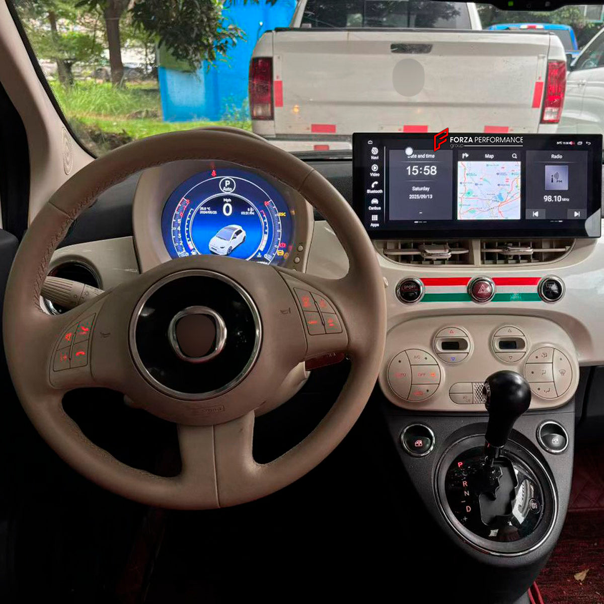 Interior Kit for Fiat 500 2007 - 2024
Set includes:

Interior Kit
Material: Plastic

NOTE: Professional installation is required.