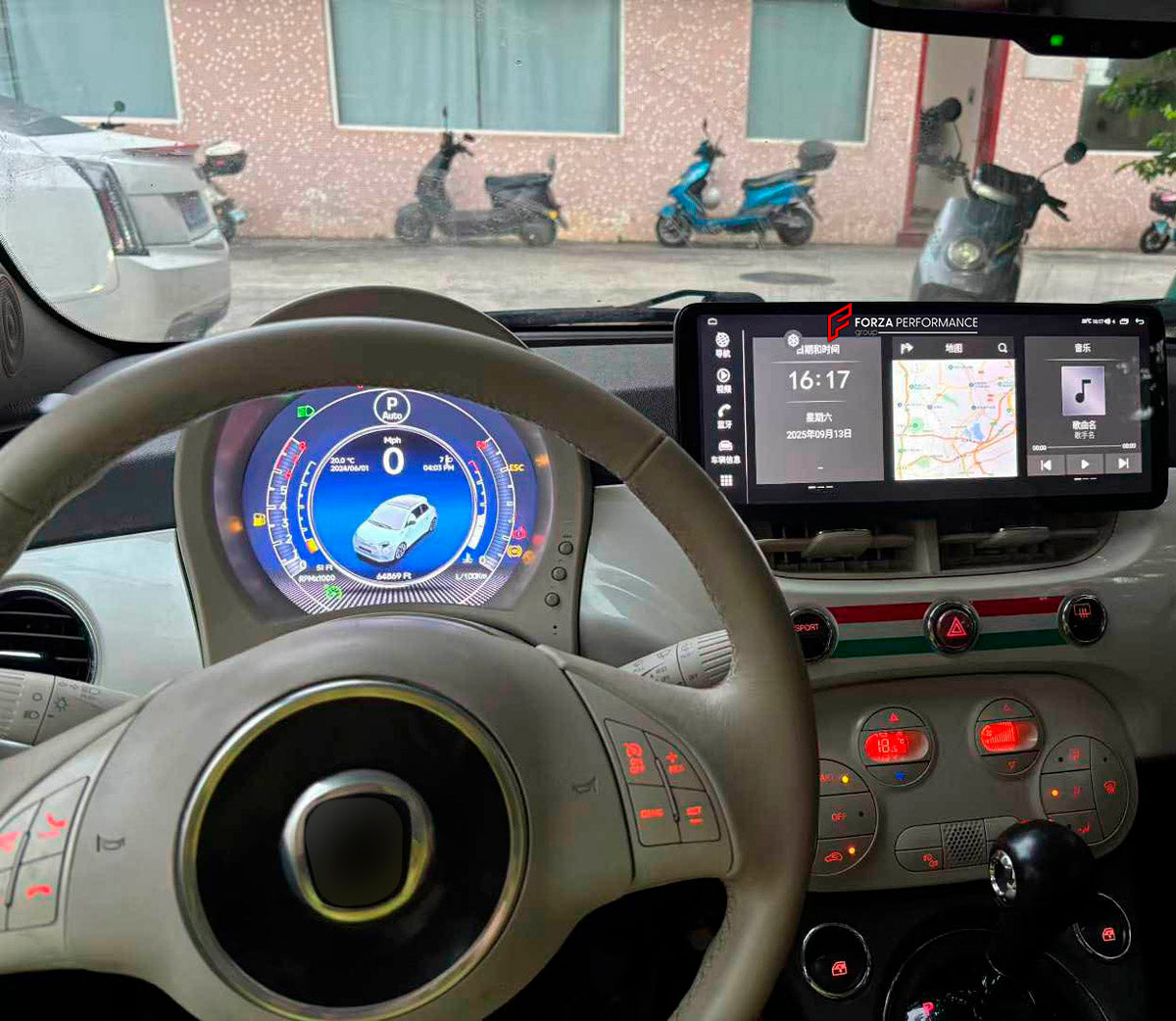 Interior Kit for Fiat 500 2007 - 2024
Set includes:

Interior Kit
Material: Plastic

NOTE: Professional installation is required.