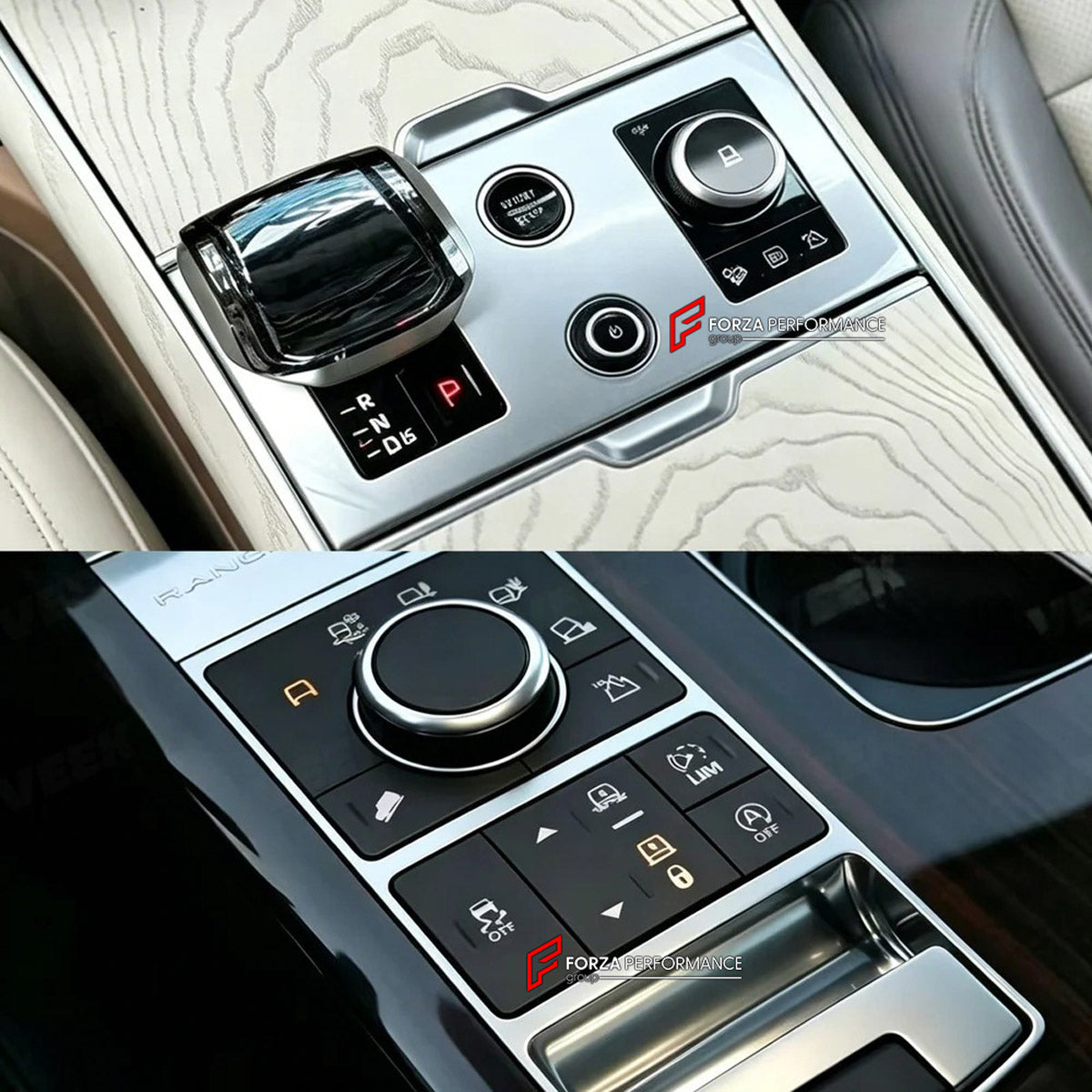 CONVERSION UPGRADE FACELIFT OLD TO NEW BODY KIT for Land Rover Range Rover L405 2012 - 2017 to L460 2021+
Set includes:

Central Storage Box
Central Control Panel Trim
Carbon Central Control Panel Trim
Inner Door Panel
Inner Door Panel Seat Adjust Switch Frame Trim
Dashboard Panel Cover
Steering Wheel
Material: Plastic

NOTE: Professional installation is required.
