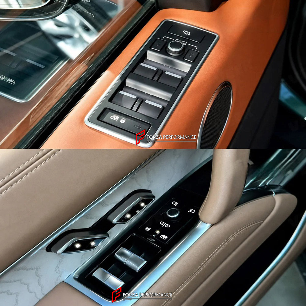 CONVERSION UPGRADE FACELIFT OLD TO NEW BODY KIT for Land Rover Range Rover L405 2012 - 2017 to L460 2021+
Set includes:

Central Storage Box
Central Control Panel Trim
Carbon Central Control Panel Trim
Inner Door Panel
Inner Door Panel Seat Adjust Switch Frame Trim
Dashboard Panel Cover
Steering Wheel
Material: Plastic

NOTE: Professional installation is required.