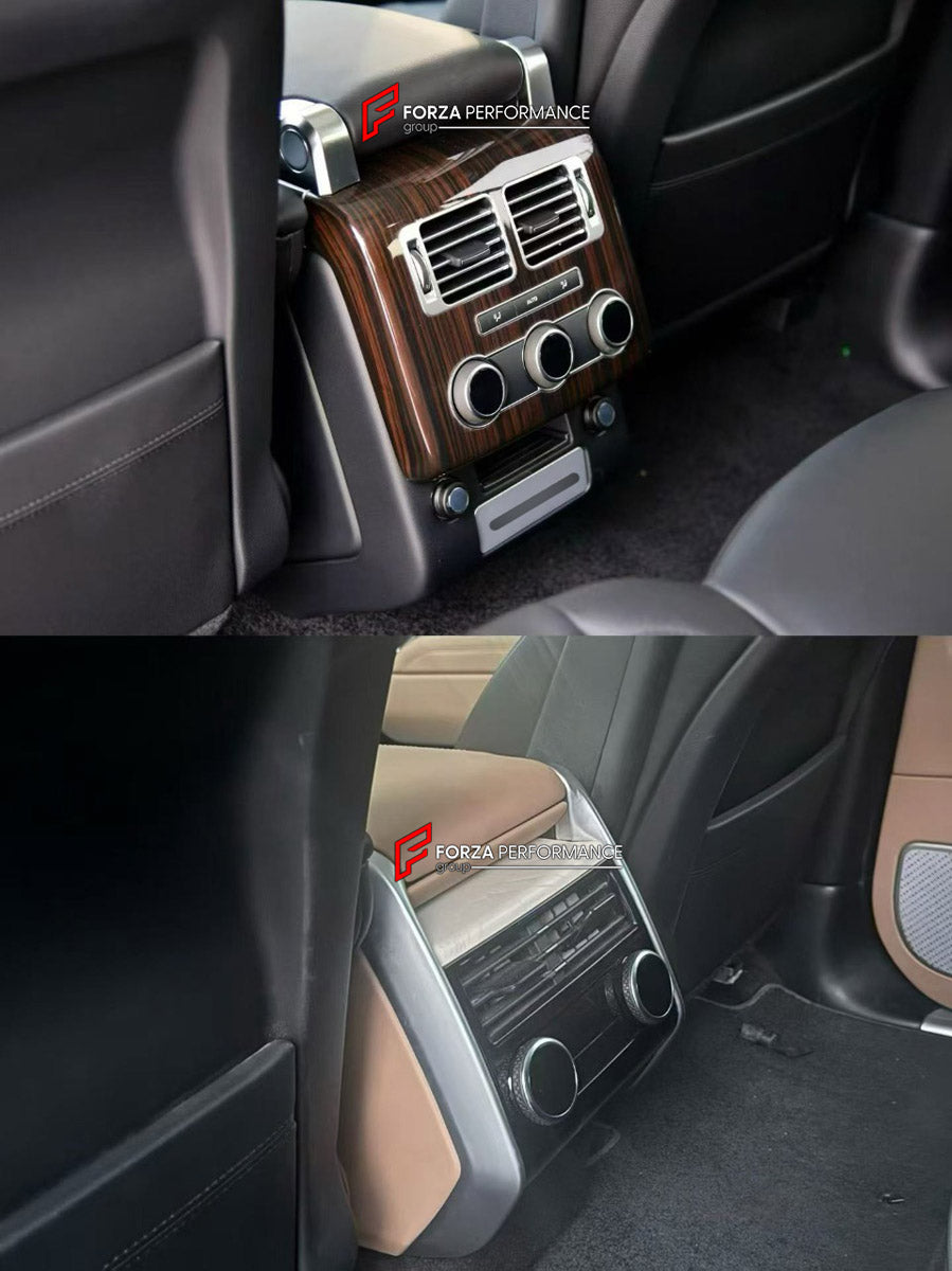 CONVERSION UPGRADE FACELIFT OLD TO NEW BODY KIT for Land Rover Range Rover L405 2012 - 2017 to L460 2021+
Set includes:

Central Storage Box
Central Control Panel Trim
Carbon Central Control Panel Trim
Inner Door Panel
Inner Door Panel Seat Adjust Switch Frame Trim
Dashboard Panel Cover
Steering Wheel
Material: Plastic

NOTE: Professional installation is required.
