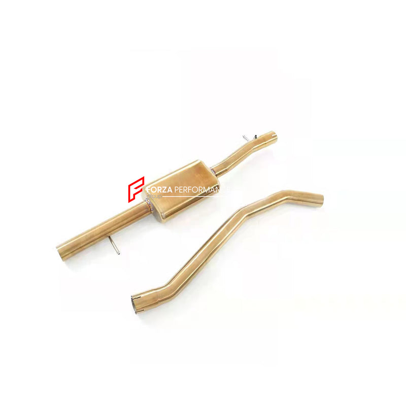TITANIUM VALVED EXHAUST CATBACK MUFFLERS for Jaguar E-Pace X540 2.0