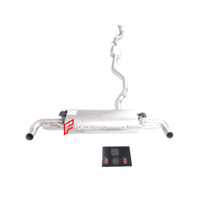 VALVED EXHAUST CATBACK MUFFLERS for Jaguar E-Pace X540 2.0