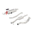 VALVED EXHAUST CATBACK MUFFLERS for Jaguar E-Pace X540 2.0