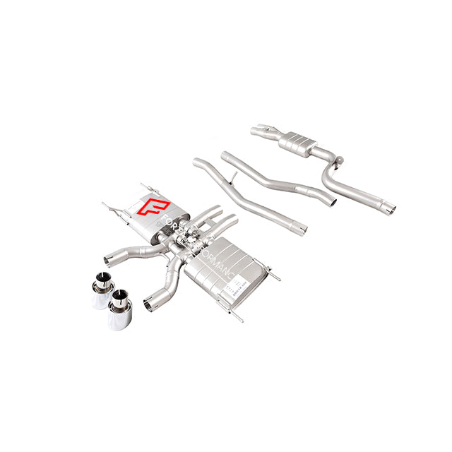 VALVED EXHAUST CATBACK MUFFLERS for Jaguar F-Type X152 Facelift 2.0T