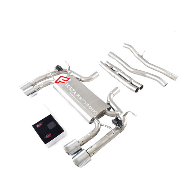 VALVED EXHAUST CATBACK MUFFLERS for Jaguar F-Type X152 Facelift 3.0T