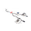 VALVED EXHAUST CATBACK MUFFLERS for Jaguar XEL X760 Facelift 2.0T