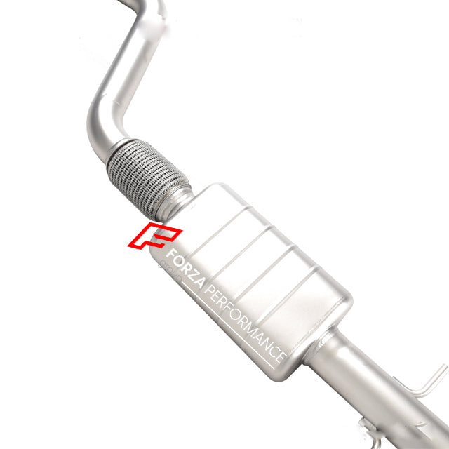 VALVED EXHAUST CATBACK MUFFLERS for Jaguar XFL X260