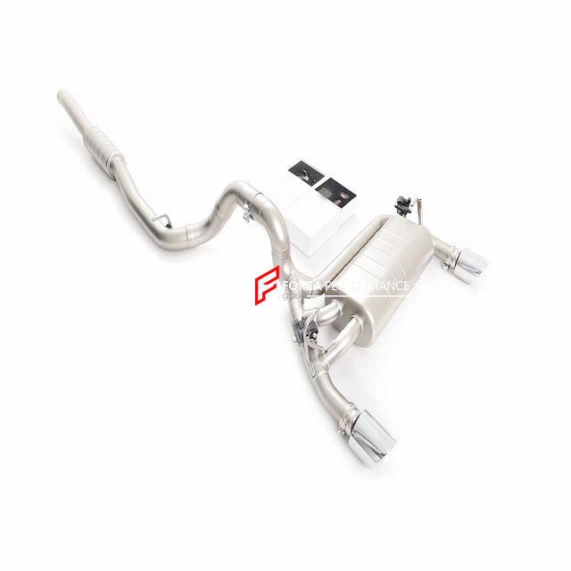 VALVED EXHAUST CATBACK MUFFLER for Jeep Wrangler IV JL 2.0T