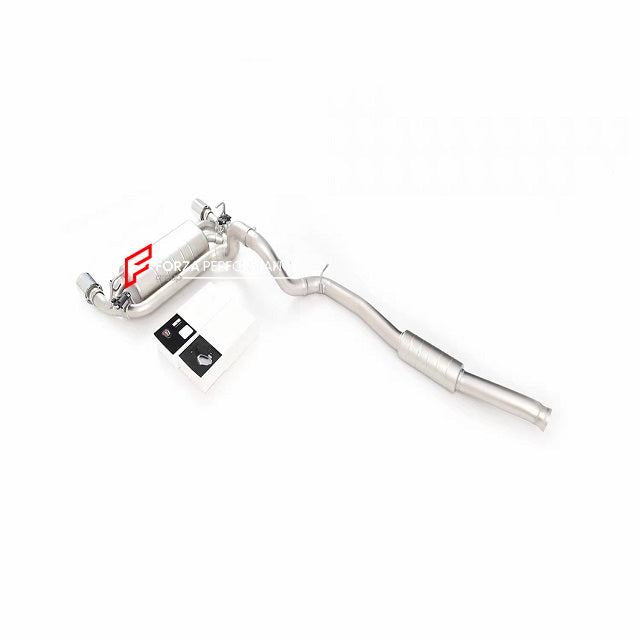 VALVED EXHAUST CATBACK MUFFLER for Jeep Wrangler IV JL 2.0T