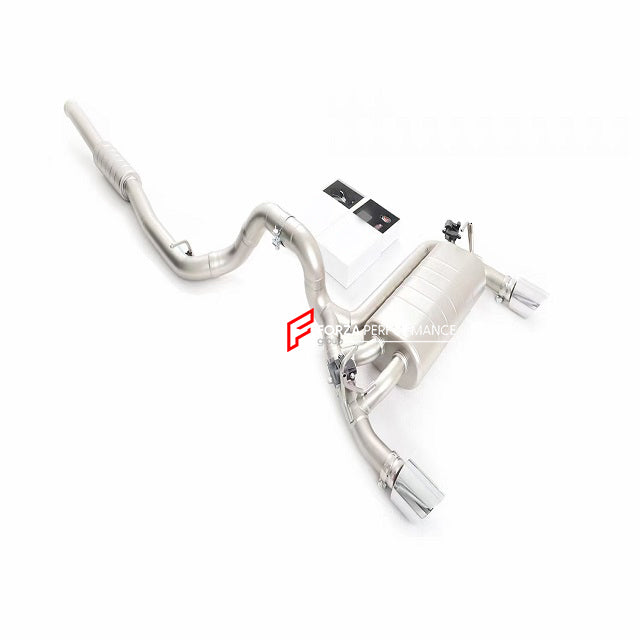 VALVED EXHAUST CATBACK MUFFLER for Jeep Wrangler IV JL 2.0T