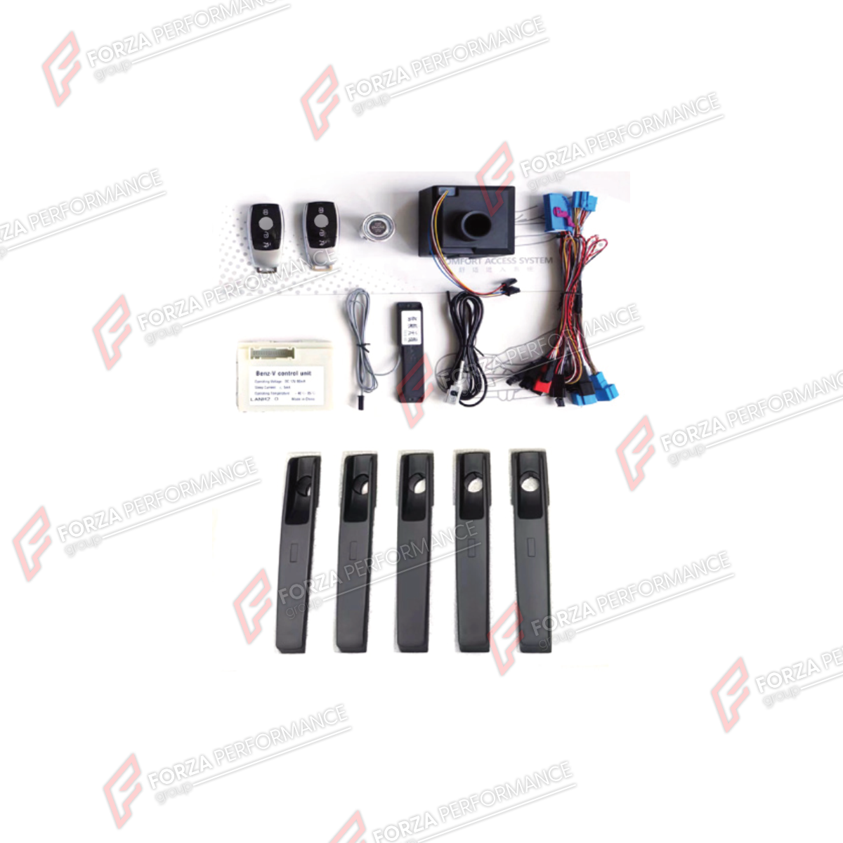 KEYLESS GO ENTRY SYSTEM for MERCEDES-BENZ G-CLASS W463 2008 - 2018

Set includes:
Keyless Go Entry System

Material: Plastic

NOTE: Professional installation is required.