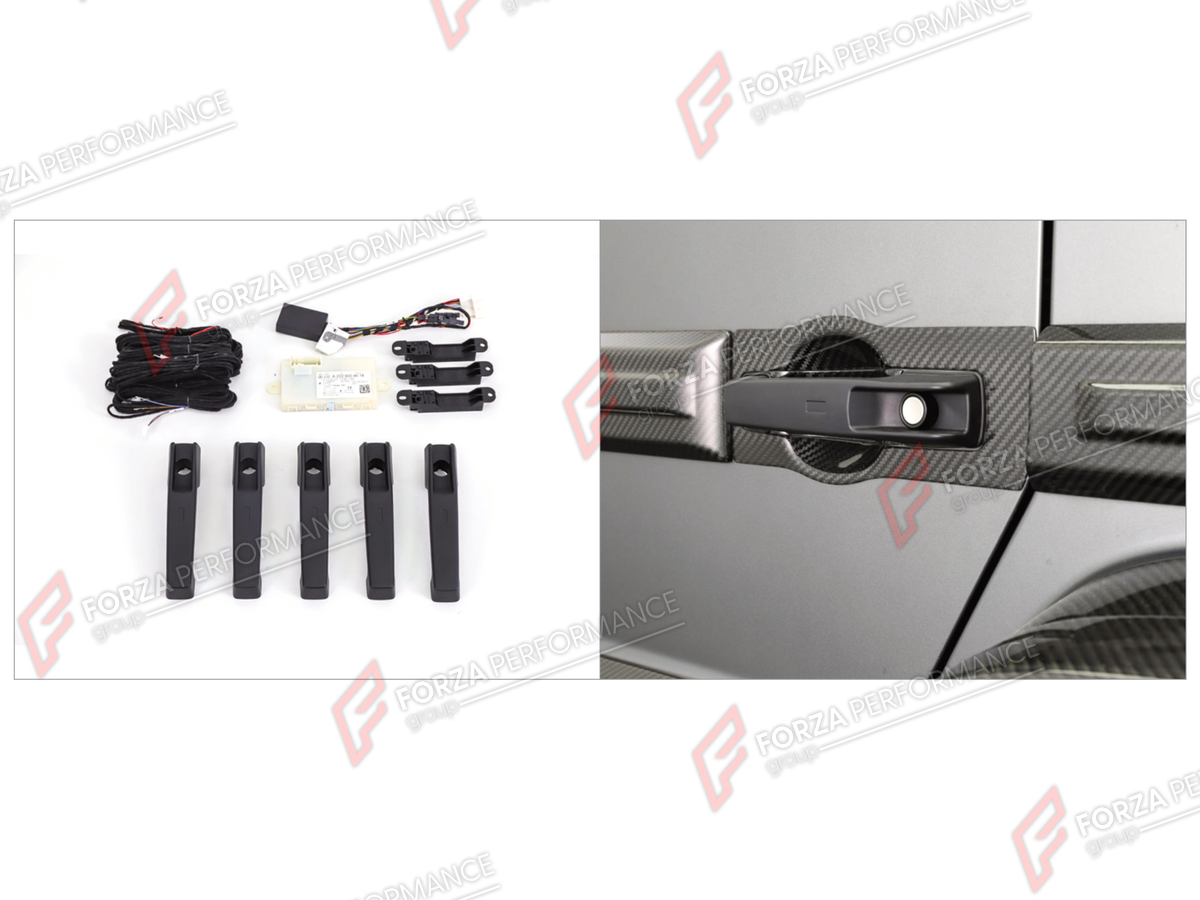 KEYLESS GO ENTRY SYSTEM for MERCEDES-BENZ G-CLASS W464 G63 G350 G350D G400D G500 G550 2019 - 2024

Set includes:
Keyless Go Entry System

Material: Plastic

NOTE: Professional installation is required.