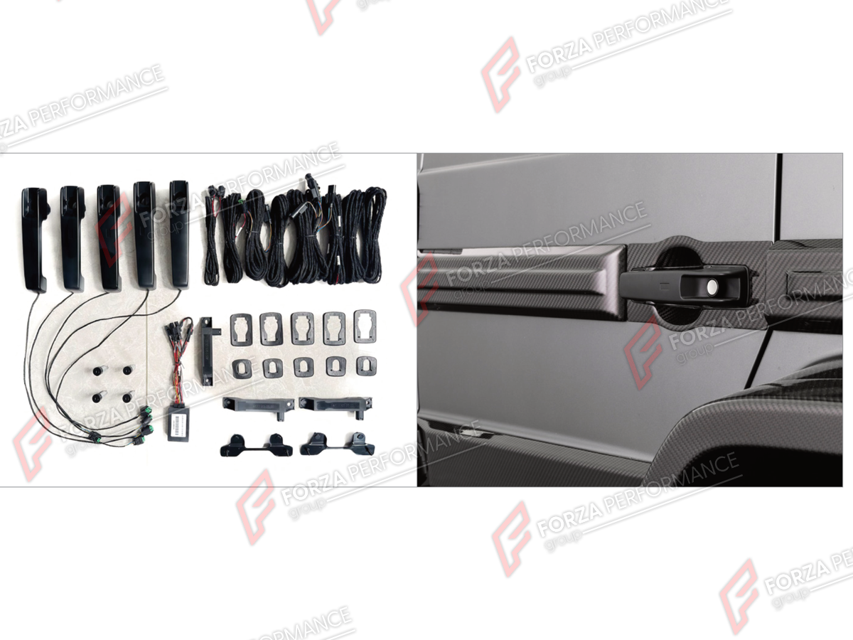 KEYLESS GO ENTRY SYSTEM for MERCEDES-BENZ G-CLASS W465 G63 G450D G500 G550 2025+

Set includes:
Keyless Go Entry System

Material: Plastic

NOTE: Professional installation is required.