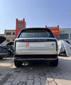CONVERSION FACELIFT BODY KIT for LAND ROVER RANGE ROVER L405 2013 - 2017 to RANGE ROVER L460 2023+  Set includes: Front Bumper Assembly with LED Lights Hood / Bonnet Headlights Tail Lights Exhaust Tips Front Grille Rear Trunk Rear Trunk Panels Rear Bumper Rear Diffuser