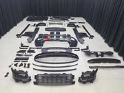 CONVERSION FACELIFT BODY KIT for LAND ROVER RANGE ROVER L405 2013 - 2017 to RANGE ROVER L460 2023+  Set includes: Front Bumper Assembly with LED Lights Hood / Bonnet Headlights Tail Lights Exhaust Tips Front Grille Rear Trunk Rear Trunk Panels Rear Bumper Rear Diffuser