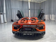 TEMPERED CARBON FIBER CONVERSION BODY KIT FOR LAMBORGHINI AVENTADOR LP700 LP720 LP750 UPGRADE TO LP770 SVJ
