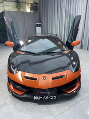 TEMPERED CARBON FIBER CONVERSION BODY KIT FOR LAMBORGHINI AVENTADOR LP700 LP720 LP750 UPGRADE TO LP770 SVJ